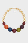 NALÌ | Collana sfere oro e multicolor