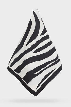 NALÌ | Foulard Zebra Nero