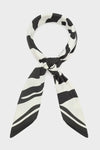 NALÌ | Foulard Zebra Nero