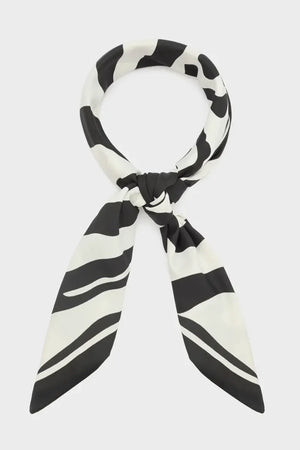 NALÌ | Foulard Zebra Nero