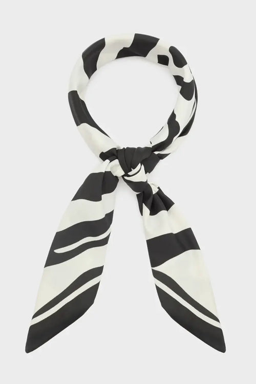 NALÌ | Foulard Zebra Nero