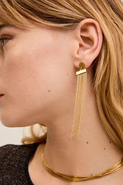 NALÌ | Orecchini con frange