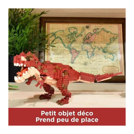Nanoblock - NBM-031 - Nanoblock Tyrannosaurus Rex - Edizione Deluxe