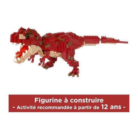 Nanoblock - NBM-031 - Nanoblock Tyrannosaurus Rex - Edizione Deluxe