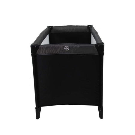 NANIA Lettino da viaggio SODA -Dalla nascita fino a 15kg + Borsa di trasporto - Nero/grigio