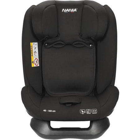 Seggiolino auto NANIA ANGELUS - I-Size 40-150 cm - Regolabile - Da 0 a 12 anni - Gruppo 0+/1/2/3 - Reclinabile - Protezioni laterali - Schienale