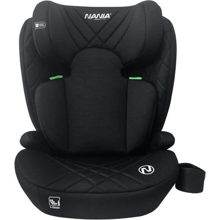 Seggiolino auto Isofix - NANIA - BARI - Gruppo 2/3 - I-size - Nero