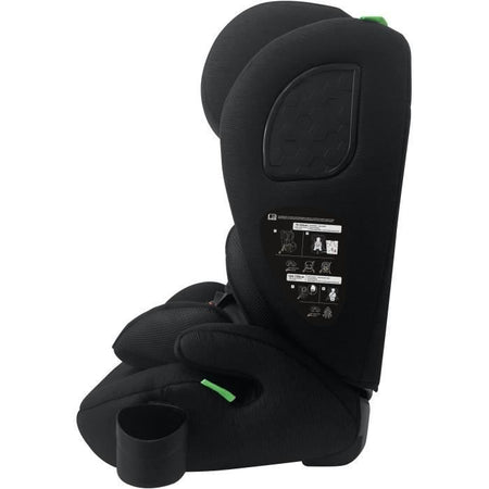 Seggiolino auto con cintura - NANIA - TORINO - Gruppo 1/2/3 - I-size - Con riduttore - Nero