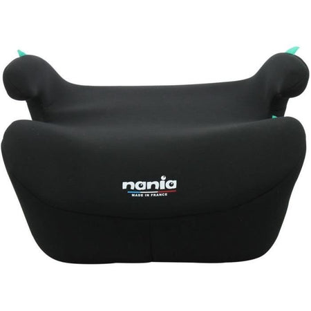 Seggiolino auto rialzato - NANIA - Bubblefix - Gruppo 3 - Isofix - I-Size - 126-150 cm - Nero