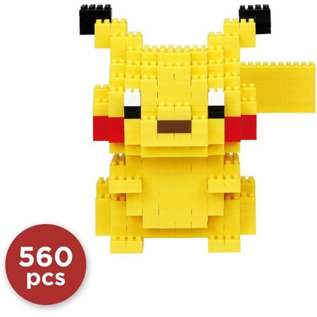 Figura in mattoncini - BANDAI - NANOBLOCK - Pokémon - Pikachu Deluxe
