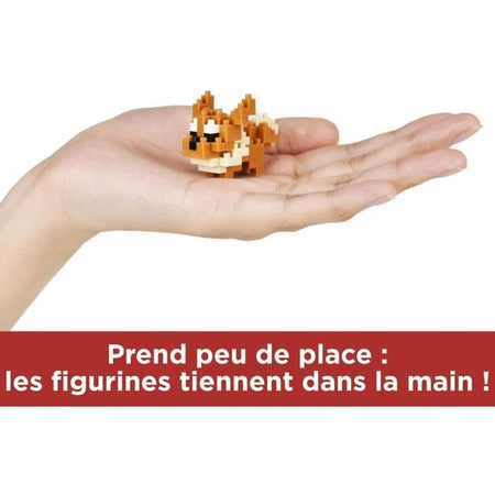 Set di 6 mattoncini - BANDAI - NANOBLOCK - Pacchetto Pokémon di tipo normale