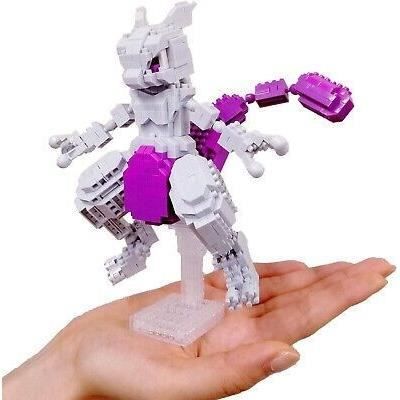 Figura in mattoncini - BANDAI - NANOBLOCK - Pokémon - Mewtwo