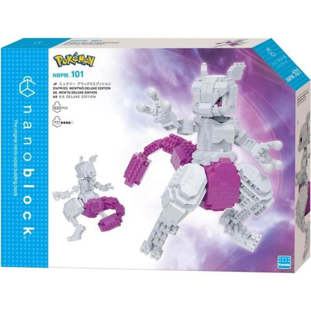 Figura in mattoncini - BANDAI - NANOBLOCK - Pokémon - Mewtwo