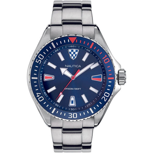 Orologio Nautica solo tempo Uomo in Acciaio Crandon Park Beach NAPCPS904
