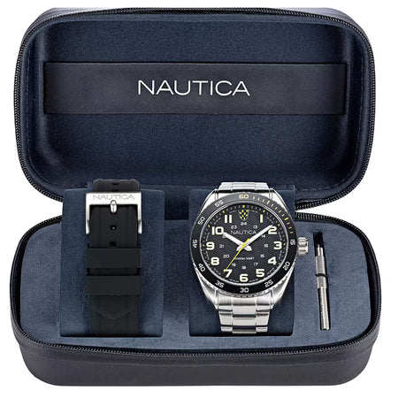 Orologio Al Quarzo Nautica Uomo Key Biscayne Napkbs224