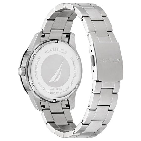Orologio Nautica Pacific Beach Per Cavaliere Nappbf204, Argento, Bracciale