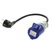 421.613 F Adattare CEE 17m Schuko