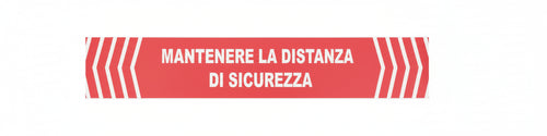 Nastro Ad 50X10 Distanza Di Sicurezza