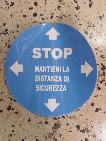 Nastro Ad Tondo Distanza Di Sicurezza 30