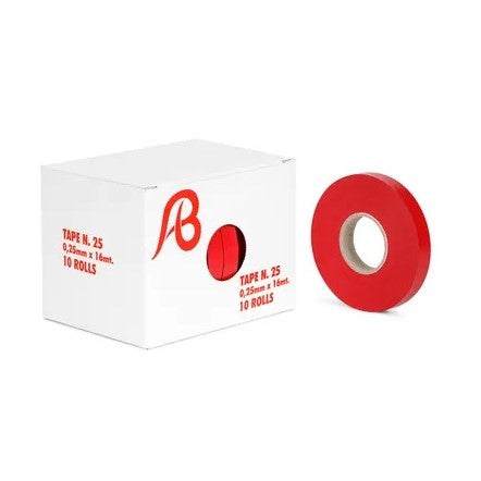 Nastro Per Pinza Legatrice Tape N. 25 Alvaro Bernardoni cf.10 Rotoli