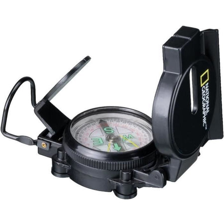 Kit scoperta outdoor - NATIONAL GEOGRAPHIC - binocolo 3x30, lente d'ingrandimento 2x/5x, bussola