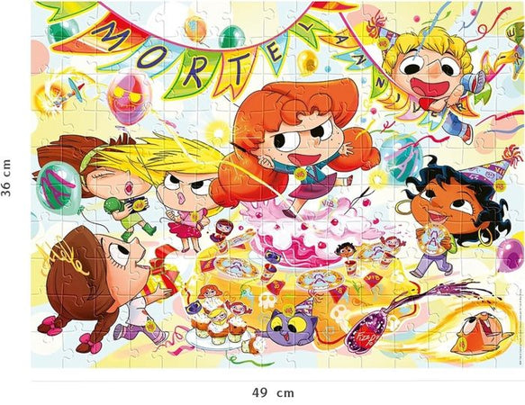 Nathan Mortel Compleanno Mortelle Adele Puzzle - NATHAN - 150 pezzi - Cartoni animati e fumetti - Bambino