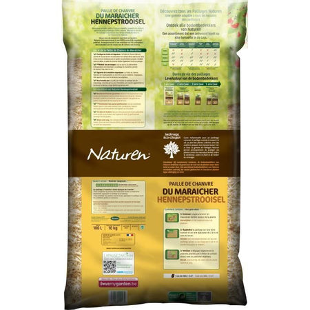 Paglia di canapa NATUREN - 100L
