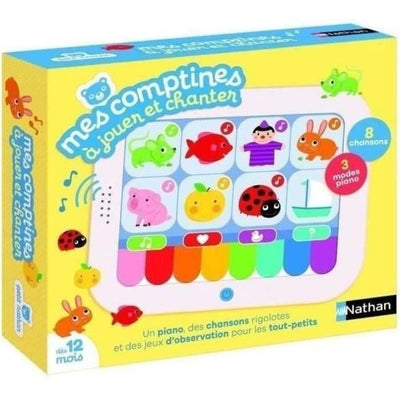 Le mie filastrocche da suonare e cantare - Gioco interattivo - NATHAN - Scopri e canta 8 filastrocche!