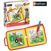 Gioco creativo - NATHAN - MY COLOREO SUITCASE - Colorazione magica all'acqua - Portatile, antimacchia - Pennarello ad acqua
