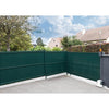 Kit lamelle frangivista - VERDE - Per pannello di recinzione rigido - Privacy 4/5 - 1.225 x 2.50 m - Verde
