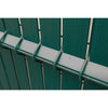Kit lamelle frangivista - VERDE - Per pannello di recinzione rigido - Privacy 4/5 - 1.225 x 2.50 m - Verde