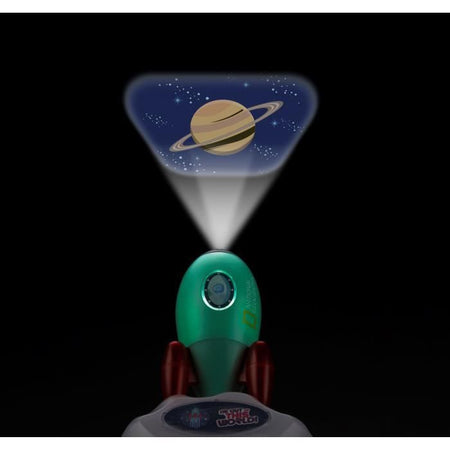 Razzo spaziale per bambini - National Geographic - Proiettore e luce notturna