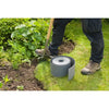 Bordo giardino NATURE - Polietilene - Spessore 3 mm - Grigio - H7,5 cm x 10 m