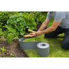 Bordo giardino NATURE - Polietilene - Spessore 3 mm - Grigio - H7,5 cm x 10 m