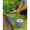 Bordo giardino NATURE - Polietilene - Spessore 3 mm - Grigio - H7,5 cm x 10 m