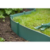 NATURA Bustina da 10 ancore per bordo giardino in polipropilene - H 26,7 x 1,9 x 1,8 cm - Verde