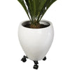 Rulliera NATURE per piante allungabili - Metallo nero - H6 x 27/37 x 27/37 cm