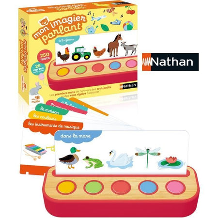 LA MIA TAVOLA IMMAGINI PARLANTE - Gioco didattico - NATHAN