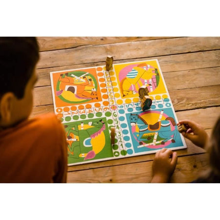 Gioco da tavolo - NATHAN - Gioco dei cavallini - Grande classico, illustrazioni originali