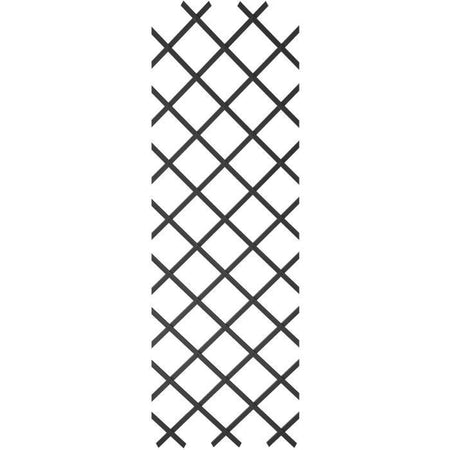 Traliccio estensibile - NATURE - Plastica antracite - 50 x 150 cm