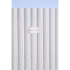 NATURE Set di 26 chiusure a rete - Schermi e canali in plastica - Bianco - (Tirante + filo plastificato da 14 cm)