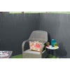 Tenda a pacchetto in PVC bifacciale - NATURE - 1 x 3 m - 1600 g/m - Oscurante 4/5 - Anti UV - Antracite