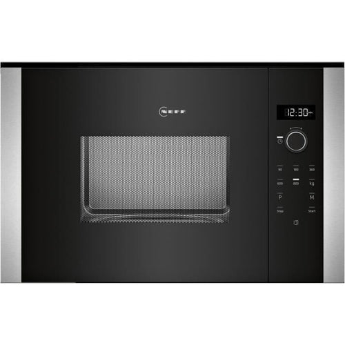 Microonde da incasso singolo - NEFF N50 - HLAWD23N1F - Acciaio inox - 20 L - 38,2 x 59,4 x 31,7 cm