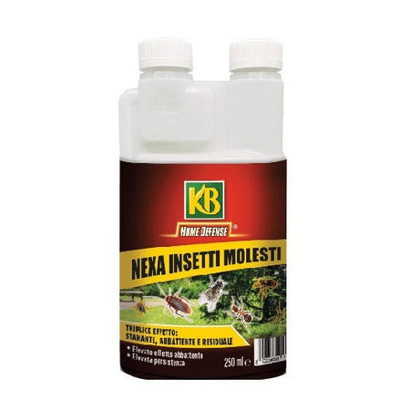 Nexa Insetti Molesti Zanzare ml.250 Triplice Effetto Stanante Abbattente Residuale KB