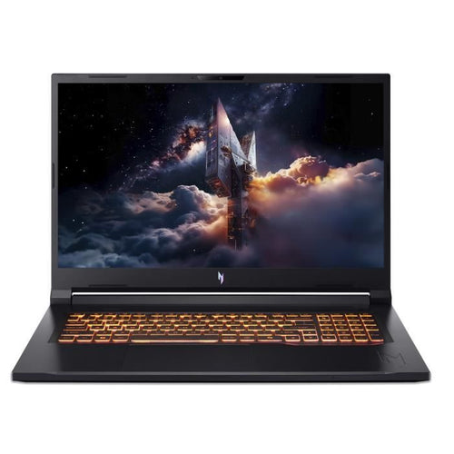 ACER Nitro V 17 AI ANV17-61-R0QC - PC portatile da gioco - Senza Windows - 17.3 FHD IPS 144Hz - RTX 4050 - Ryzen AI 5 340 - RAM 16GB - SSD da 512GB