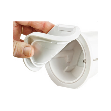 Nicchia Bianca Tonda Per Doccetta