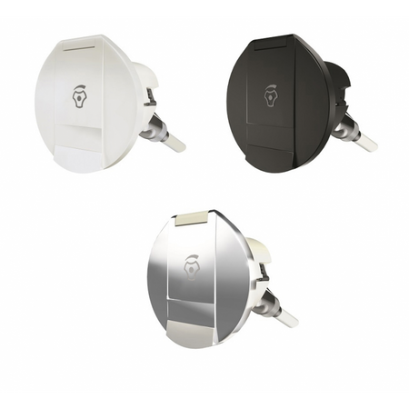 Nicchia Nera Tonda Per Miscelator