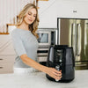 Friggitrice senza olio - Air Fryer - NINJA - AF100EU - 3,8 L - 34,5 x 27,9 x 33,8 cm - Nero