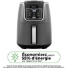 NINJA MAX AF160EU - Friggitrice senza olio - 6 modalità di cottura preimpostate - Cestello grande capacità 5,2L - 1750W