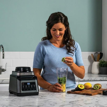Robot multifunzione Ninja: robot da cucina, frullatore multiuso e personale - BN800EU 3 in 1 Auto-IQ